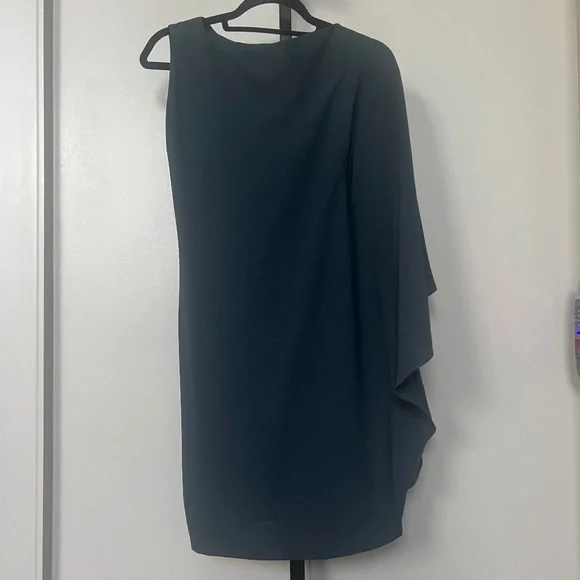 cushnie et ochs blue dress Floral Cold Shoulder Criss Cross Dresses